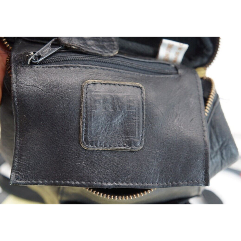 Frye Black Leather Backpack - Picture 7 of 11